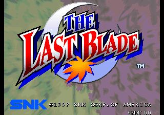 The Last Blade + Bakumatsu Roman - Gekka no Kenshi (set 1) Title Screen